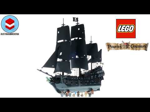 LEGO Pirates of the Caribbean 10365 Captain Jack Sparrow's Pirate Ship Speed Build
