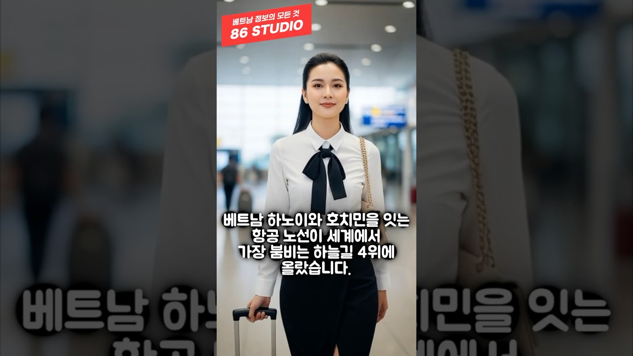 ??베트남 하노이-호치민, ‘세계서 가장 붐비는 하늘길’ 8년 연속 4위…