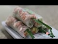Best ever low-carb Vietnamese spring rolls with peanut butter sauce (Gỏi cuốn)