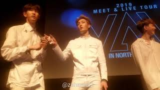 VAV 브이에이브이 in Toronto - ACE TOOK MY PHONE DURING TOUCH YOU + Talk