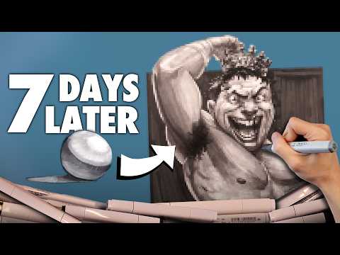 how I study art effectively (3 step method)