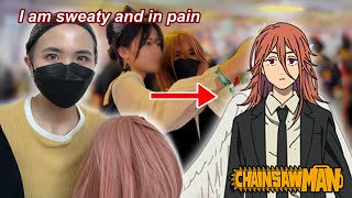 I tried COSPLAY for the FIRST TIME at an anime convention (everything hurts)