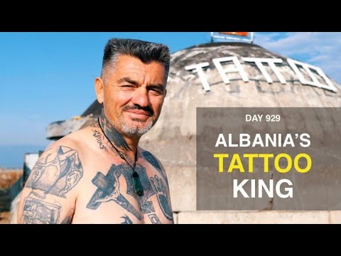 Albania's tattoo king