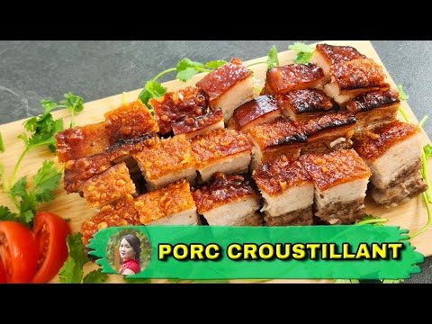PORC CROUSTILLANT :  Recette la plus simple du monde ! Version Four et Airfryer