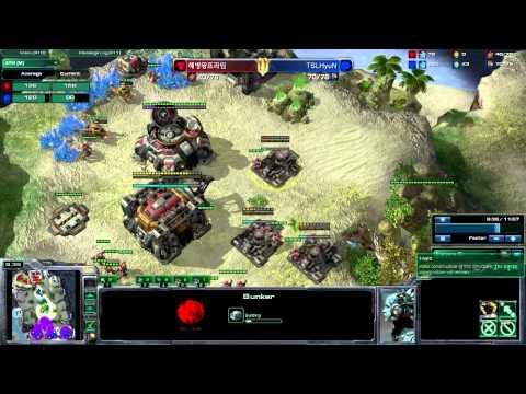 MarineKingPrime(T) vs TSLHyun(Z)-Starcraft 2 G1