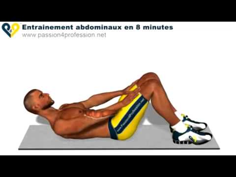 Abdos en 8 minutes Niveau 1