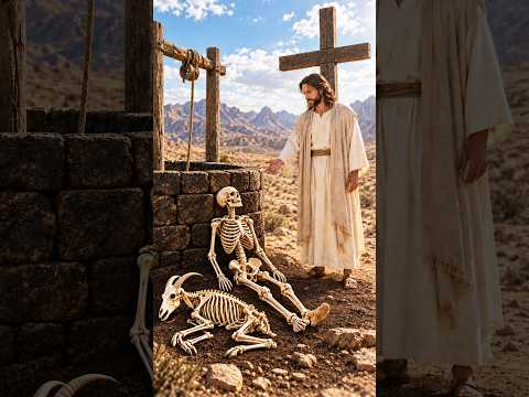 Jesus Christ Turned a Skeleton Back to Life! 😱✨ #jesuschrist #jesus #shorts #jesuslovesyou