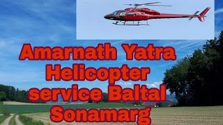 preview picture of video 'Amarnath ji Helicopter service from Baltal.'