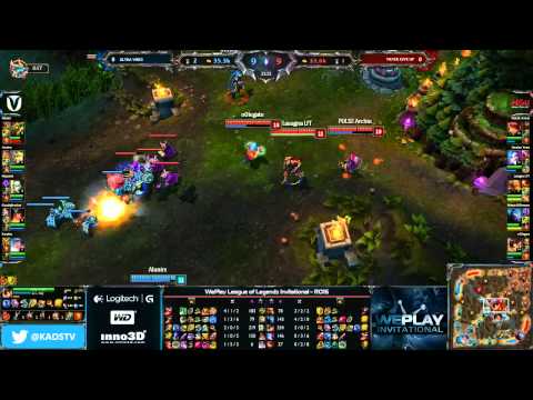 Ultra Vires vs Never Give Up - Map 1 - Weplay Invitational