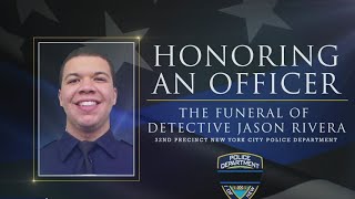 Funeral held for Det. Jason Rivera