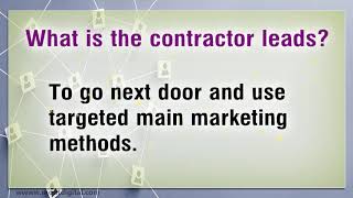 Best Lead Generation Websites For Contractors