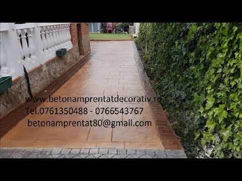 Beton Amprentat Derna - Bihor Tel.0761350488 -0766543767