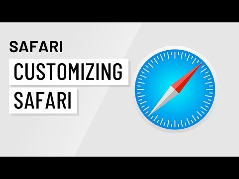Safari Customizing Safari