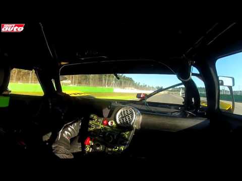 Tracktest Glickenhaus SCG003C Racecar Hockenheimring Onboard
