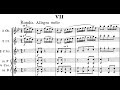 Mozart, Finale Molto allegro from Serenade No 10 for 13 Winds in B-flat major (Gran Partita K. 361).