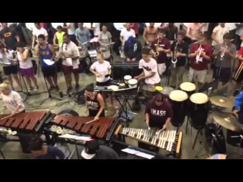 UMass Drumline Earth, Wind & Fire Medley Full Run