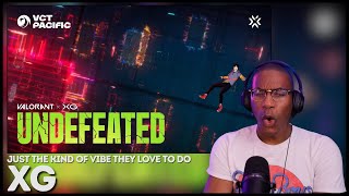 XG & VALORANT - UNDEFEATED (Official Music Video) // VCT Pacific 2024 Song REACTION