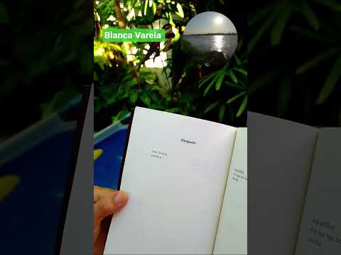 Blanca Varela #paraná #poema #poemasescritos #poetasdelmundo #poemainedito #blancavarela #libros