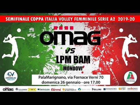 Semifinale Coppa Italia OMAG San Giovanni in Marignano vs LPM BAM Mondovì