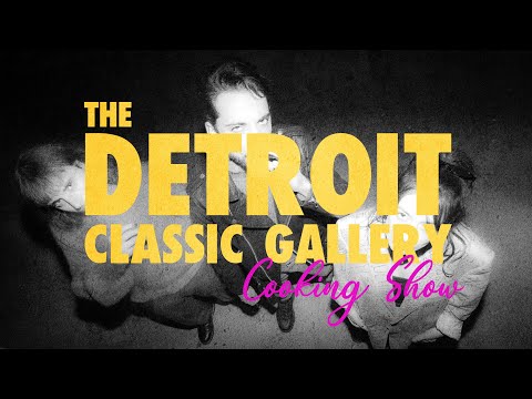 DETROIT TECHNO MIX W/ SOL ORTEGA & E110101 - THE DETROIT CLASSIC GALLERY COOKING SHOW