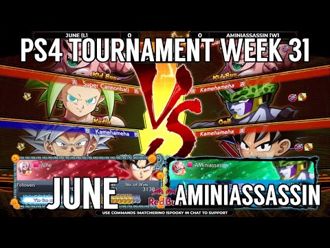 Dragon Ball FighterZ Grand Final - June vs AMiniassassin @ NLBC Online Edition #31
