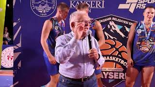 TÜRKİYE’DE BİR İLK BAŞKAN BÜYÜKKILIÇ’TAN DÜNYA SOKAK BASKETBOLUNA KAYSERİ İMZASI