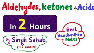 Aldehydes, Ketones & Carboxylic Acids  in one shot | Organic Chemistry class 12  NCERT | JEE NEET