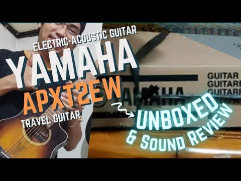 Yamaha APXT2EW 3/4 Size Exotic Wood Acoustic Electric Guitar w/ Gig Bag, Tobacco Sunburst image 10