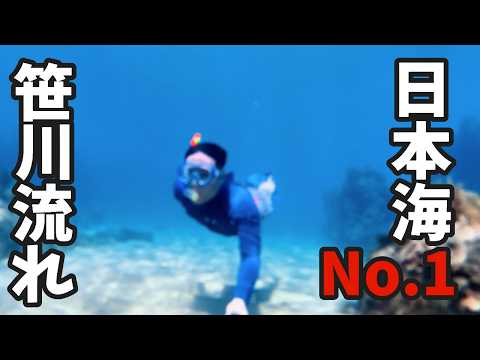 笹川流れ 透明度 日本海側で一番の海水浴場をご紹介