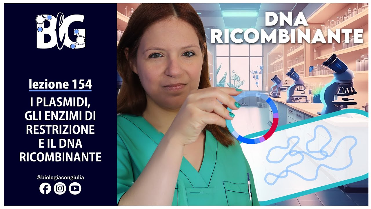 I PLASMIDI, gli ENZIMI di RESTRIZIONE e il DNA RICOMBINANTE