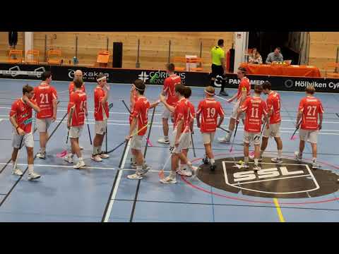 1:a perioden Höllvikens IBF-Warberg IBF, Juniorallsvenskan J HJ18 2023-02-11