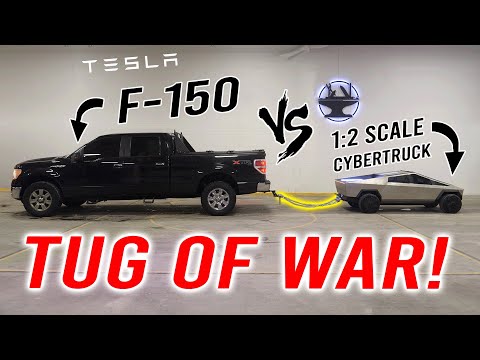 1:2 Tesla Cybertruck VS Ford F-150 (Part 5/5: THE BIG TEST!)