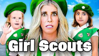 Surviving Every Girl Scout Level with Daughter ft/ Anazala Family