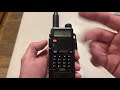 BAOFENG UNLOCK FOR ALL FRS GMRS FREQUENCIES (new baofengs come locked to RX only) S18E14