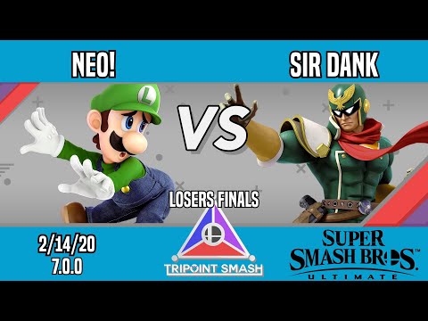 Tripoint Smash 97 - Losers Finals - NEO!(Luigi) Vs. Sir Dank(Captain Falcon)