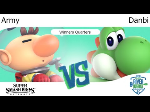 River Rumble 2019 - VLR | Army (Olimar) vs NWA | Danbi (Yoshi) Winners Quarters - SSBU