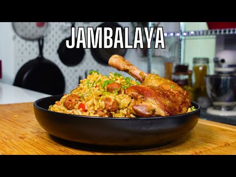 LE JAMBALAYA -- UN RIZ AUX SAUCISSES ET AU POULET INCROYABLE!