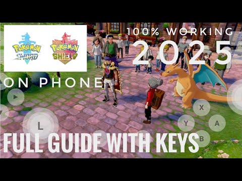 How to play Pokemon sword & shield on android phone | Full step-by-step tutorial | Full guide 2025