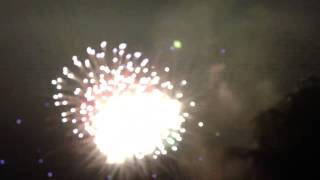 preview picture of video 'Newton Falls Fireworks 2013'
