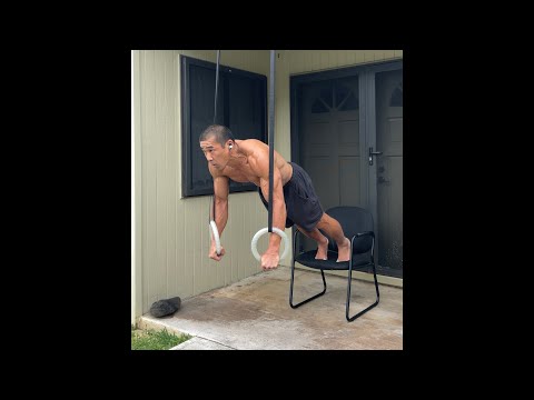 Day 296 - 16 kg. Ring Push Up + Pull Up (edited) - March 9, 2021, 12:58 pm