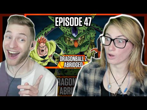 SHE REACTS TO SEMI PERFECT CELL!! Reacting to "DragonBall Z Abridged Episode 47" with Kirby!