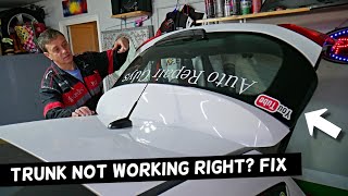 FORD TRUNK LIFTAGE DOES NOT OPEN OR CLOSE AFTER BATTERY REPLACEMENT FORD ESCAPE EDGE EXPLORER C-MAX