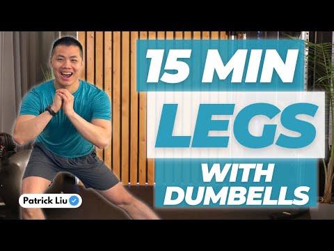 Quick and Effective 15-Minute Leg Workout with Dumbbells: Tone and Strengthen Your Lower Body