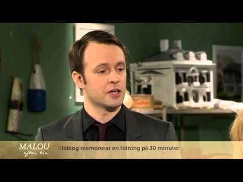Mattias Ribbing gäst hos Malou Efter Tio (TV4)