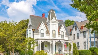 Victorian Home With Elaborate Gingerbread Exterior Wood Trim