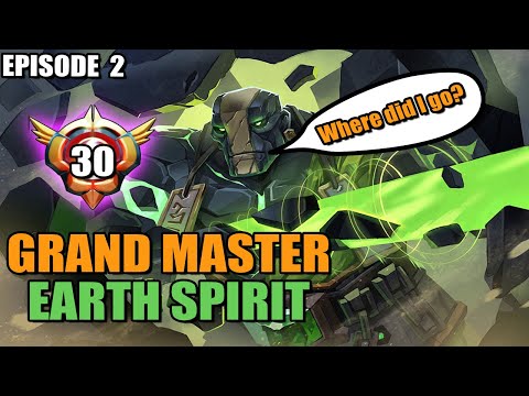 (LVL 30) GRAND MASTER EARTH SPIRIT GOD VS PRIMAL BEAST OFFLANE RANKED MATCH (EPISODE 2)