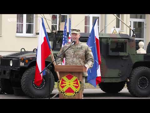 The First Permanent U.S. Army Garrison is Established in Camp Kościuszko Poznań 🇵🇱 | NATO & VCORPS