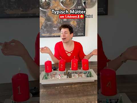 Typical mothers - on the first day of Advent😂🕯️Part 1 | itsofficialmarco