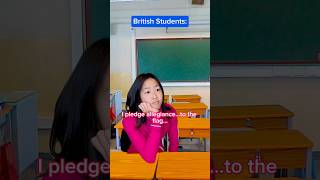 American Students do Pledges!