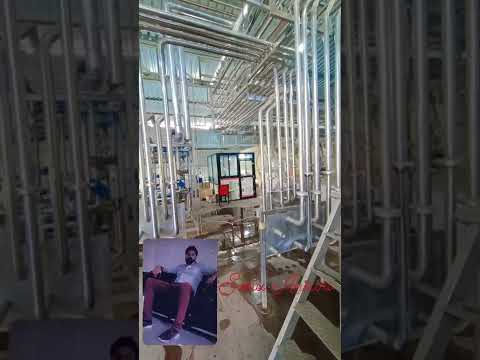 Cip Plant Pipeline Fitting Work